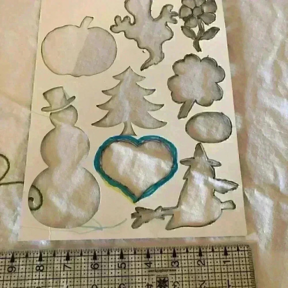 Letter Number Seasonal Animals Geometric Shaped St - Picture 3 of 7